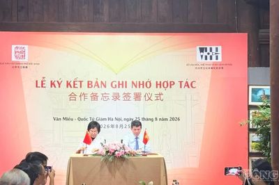 Hà Nội và Bắc Kinh hợp tác bảo tồn và phát huy giá trị di sản Văn Miếu - Quốc Tử Giám