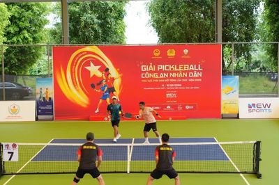Giải Pickleball CAND phía Nam 2026: Thêm động lực cho phong trào thể thao trong lực lượng