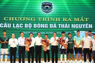 FC Thái Nguyên ra mắt, tham vọng thi đấu ở V-League và vô địch sau 5 năm
