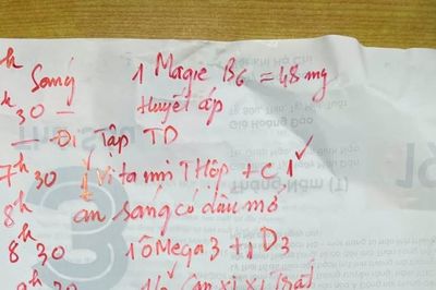 Phó giáo sư giật mình trước đơn thuốc uống dày đặc từ 'vươn thở' tới 'tiếng thơ'