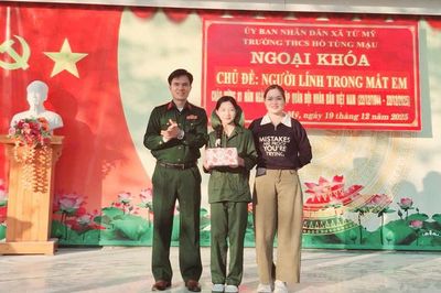 Từ quân nhân đến nhà giáo, phó hiệu trưởng chia sẻ lý do trở lại làm giáo viên