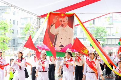 Sôi nổi Hội thi Nghi thức Đội Thiếu niên Tiền phong Hồ Chí Minh tại Nghệ An
