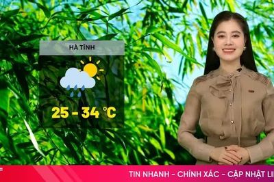 Dự báo thời tiết Hà Tĩnh ngày 24/8: Mưa rào vài nơi
