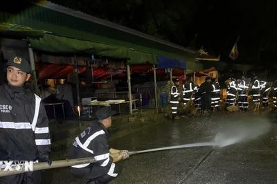 Lạng Sơn: Hàng trăm chiến sỹ xuyên đêm khắc phục hậu quả mưa lũ