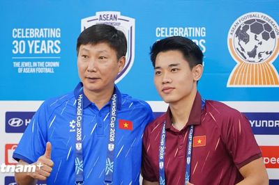HLV Kim Sang-sik: 'Tuyển Việt Nam vẫn chưa bỏ túi chức vô địch ASEAN Cup'