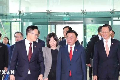 Thường trực Ban Bí thư Trần Cẩm Tú kết thúc tốt đẹp chuyến thăm chính thức Singapore