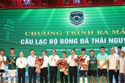 Ra mắt Câu lạc bộ Bóng đá FC Thái Nguyên: Động lực mới cho thể thao xứ Trà