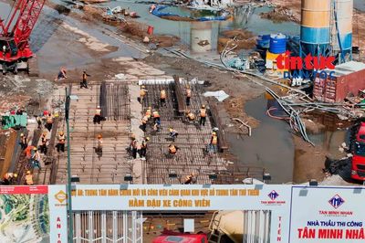Toàn cảnh đại công trường Trung tâm hành chính mới TP Hồ Chí Minh