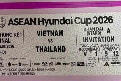 Chung kết ASEAN Cup 2026: 'Loạn giá' vé và cách nhanh nhất nhận biết vé thật