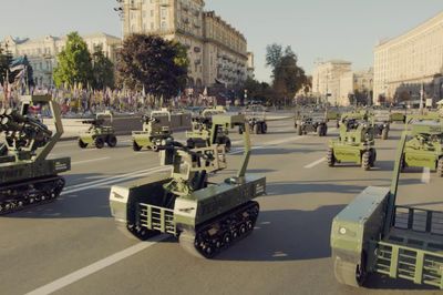 Cuộc diễu binh đặc biệt tại thủ đô của Ukraine