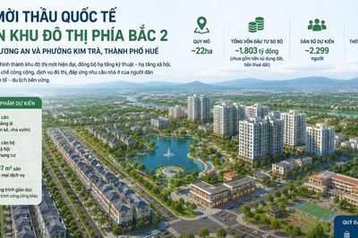Huế mời thầu quốc tế dự án khu đô thị hơn 1.800 tỷ đồng