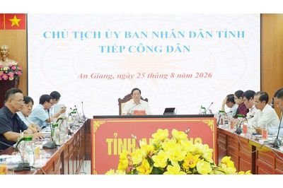 Chủ tịch UBND tỉnh An Giang yêu cầu rà soát kỹ, giải quyết dứt điểm kiến nghị của công dân