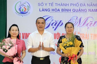 Làng Hòa Bình Quảng Nam tri ân những tấm lòng đồng hành