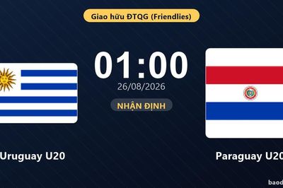 Nhận định Uruguay U20 vs Paraguay U20: Khách quyết chặn đà sa sút