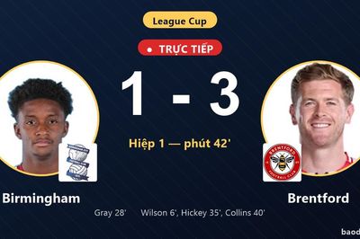 TRỰC TIẾPTrực tiếp Birmingham vs Brentford: Brentford nới rộng cách biệt 1-3