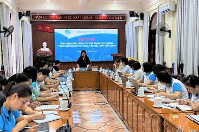 Hội thảo ứng dụng trí tuệ nhân tạo trong công tác hội phụ nữ