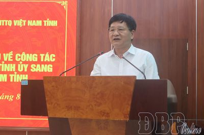 Bàn giao nhiệm vụ tham mưu công tác Dân vận