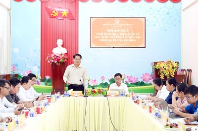 Khảo sát thực hiện quản lý nhà nước về công tác dân tộc tại xã Phú Hòa và phường Trảng Bom