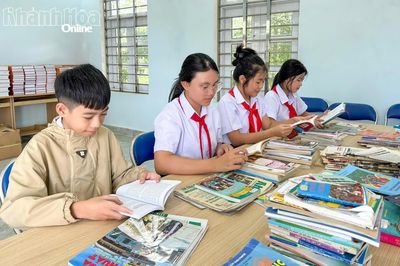 Xã Khánh Sơn thành lập thư viện công cộng