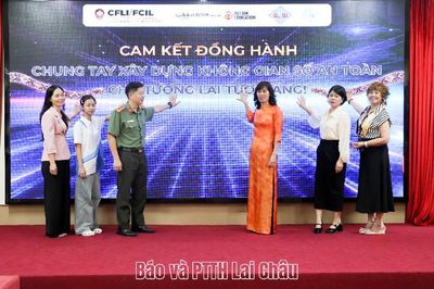 Lễ khởi động dự án 'Không gian số an toàn cho trẻ em và phụ nữ tỉnh Lai Châu''
