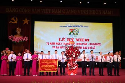 Báo và Phát thanh, Truyền hình Thái Nguyên kỷ niệm 70 năm ngày thành lập