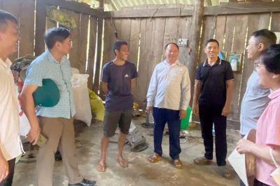 Hội Nông dân tỉnh khảo sát mô hình nuôi dê thương phẩm tại Tà Xi Láng, Nghĩa Đô