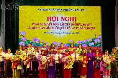Phường Lào Cai tổng kết năm học 2025 - 2026