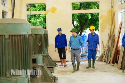 Tập trung vận hành tối đa các trạm bơm, kịp thời tiêu úng, bảo vệ sản xuất và dân sinh