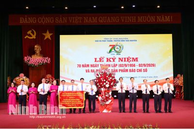 Báo và Phát thanh, Truyền hình Thái Nguyên kỷ niệm 70 năm thành lập và ra mắt các sản phẩm báo chí số