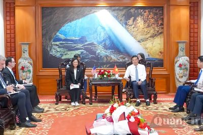 Lãnh đạo tỉnh tiếp xã giao Đại sứ Hoa Kỳ tại Việt Nam