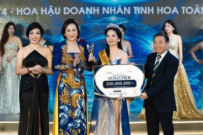 Nguyễn Thị Mận - Nữ doanh nhân thời trang tỏa sáng với danh hiệu Á hậu 4 Miss Global Business Elite 2026 tại Trung Quốc