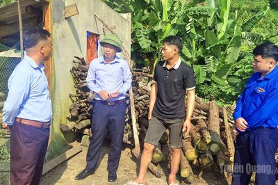 Giáp Trung di dời dân ra khỏi khu vực nguy hiểm