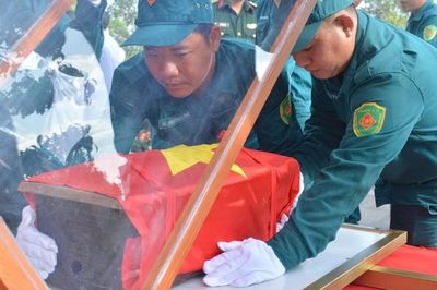Khánh Hòa: Tìm thấy 13 hài cốt liệt sĩ tại Thành cổ Diên Khánh