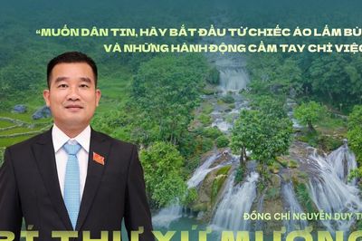 Bí thư Đảng ủy xã mặc áo lấm bùn, quay clip 'triệu view' quảng bá du lịch xứ Mường