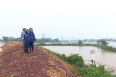 Đa Phúc tăng cường bảo đảm an toàn trên tuyến đường đê