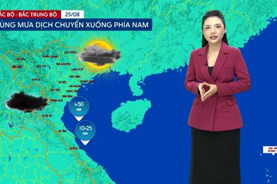 Dự báo thời tiết tối | 25/08/2026