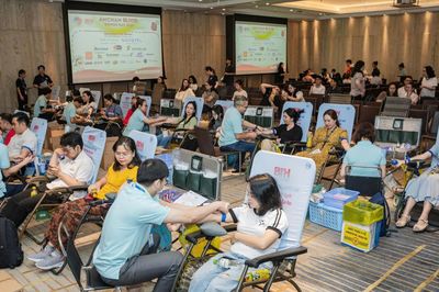1.100 người tham gia hiến máu tình nguyện vì cộng đồng