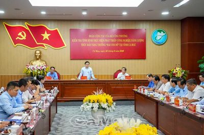 Cà Mau tháo gỡ điểm nghẽn, thúc đẩy công nghiệp và năng lượng tăng trưởng cao