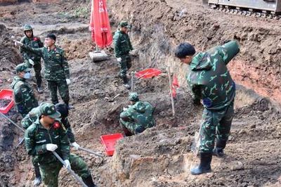 Đã quy tập được gần 500 hài cốt liệt sỹ tại công viên Lê Thị Riêng, TPHCM tiếp tục tăng tốc tìm kiếm