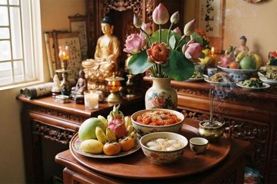Mâm lễ cúng rằm tháng 7 âm lịch đầy đủ gồm những gì?