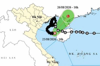 Bão số 4 Narra suy yếu thành áp thấp nhiệt đới