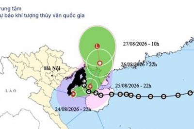 Bão số 4 sắp suy yếu thành áp thấp nhiệt đới