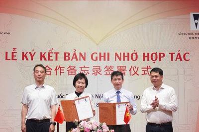Hà Nội và Bắc Kinh (Trung Quốc) tăng cường hợp tác bảo tồn, phát huy giá trị di sản Văn Miếu - Quốc Tử Giám
