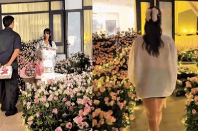 Cuộc sống sang chảnh của người đẹp showbiz Việt vừa được tình trẻ kém 11 tuổi tặng 6.863 bông hồng dịp sinh nhật