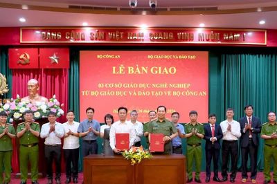 Chuyển giao 3 cơ sở giáo dục nghề nghiệp về Bộ Công an
