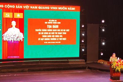 Toạ đàm truyền thông chính sách các dự án Luật do Bộ Công an chủ trì soạn thảo