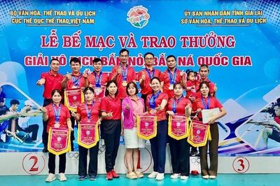 Lào Cai giành 6 HCV tại Giải vô địch Bắn nỏ, Bắn ná quốc gia