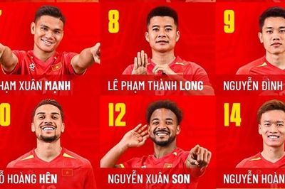 Đội hình Việt Nam đấu Thái Lan: Quang Hải dự bị, Đình Bắc đá chính