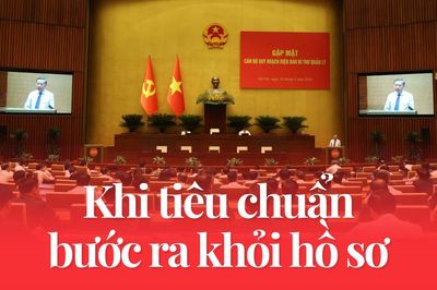 Khi tiêu chuẩn bước ra khỏi hồ sơ