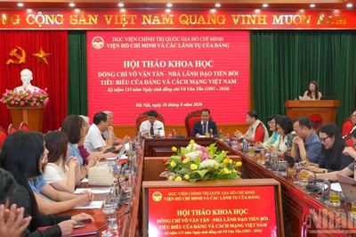 Tấm gương người cộng sản kiên trung, trọn đời vì nước, vì dân